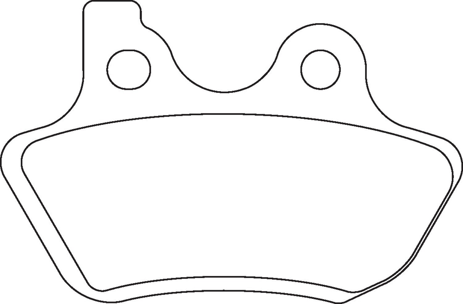 Hawk Non-Asbestos Organic; Disc Brake Pads