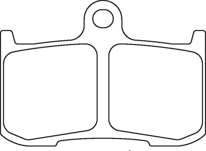 Hawk Sintered Metallic; Disc Brake Pads