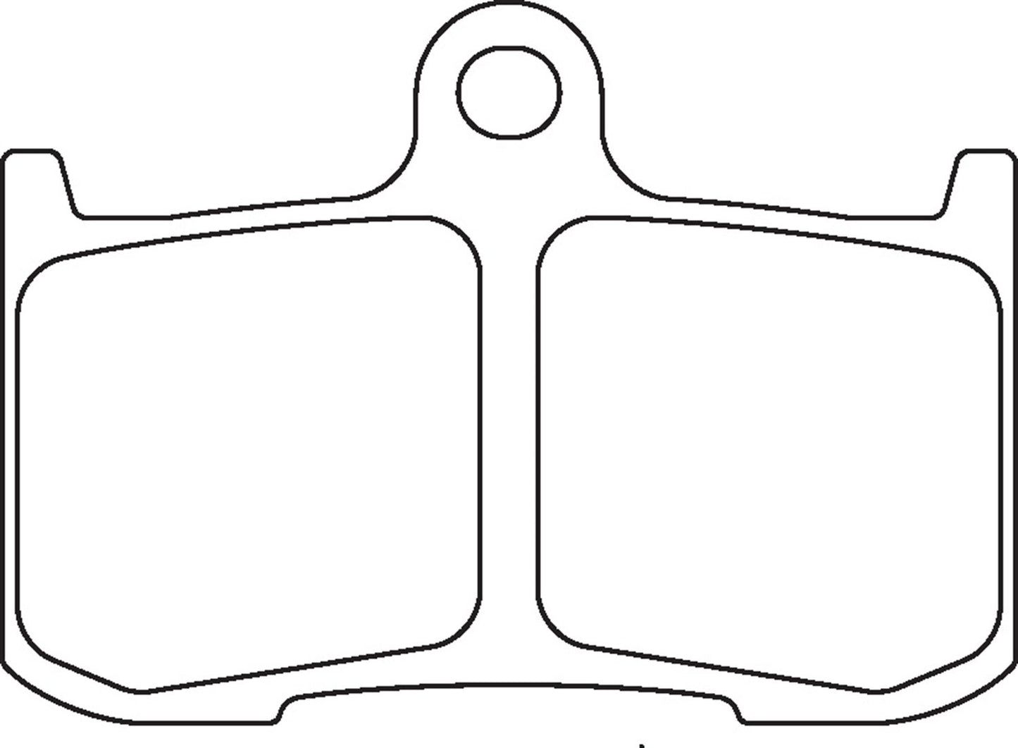Hawk Sintered Metallic; Disc Brake Pads