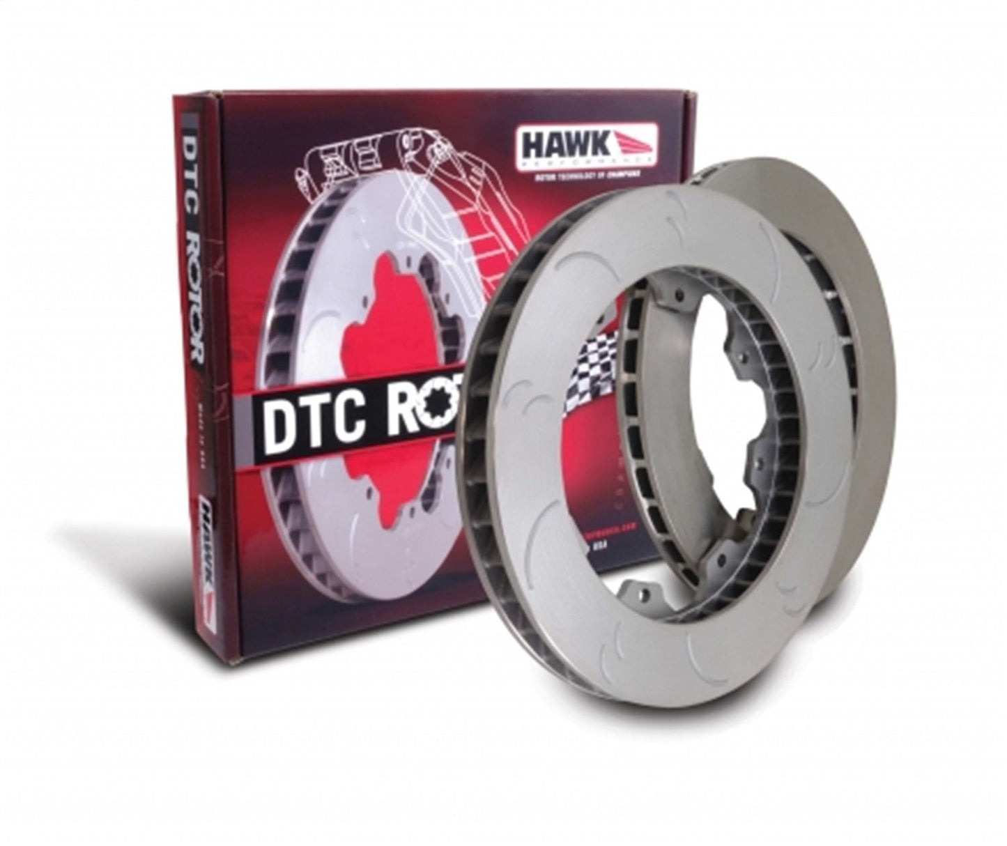 Hawk Floating Rotors: 1.25 in. Thickness, 11.75 in. dia. Right - 8 bolt dir