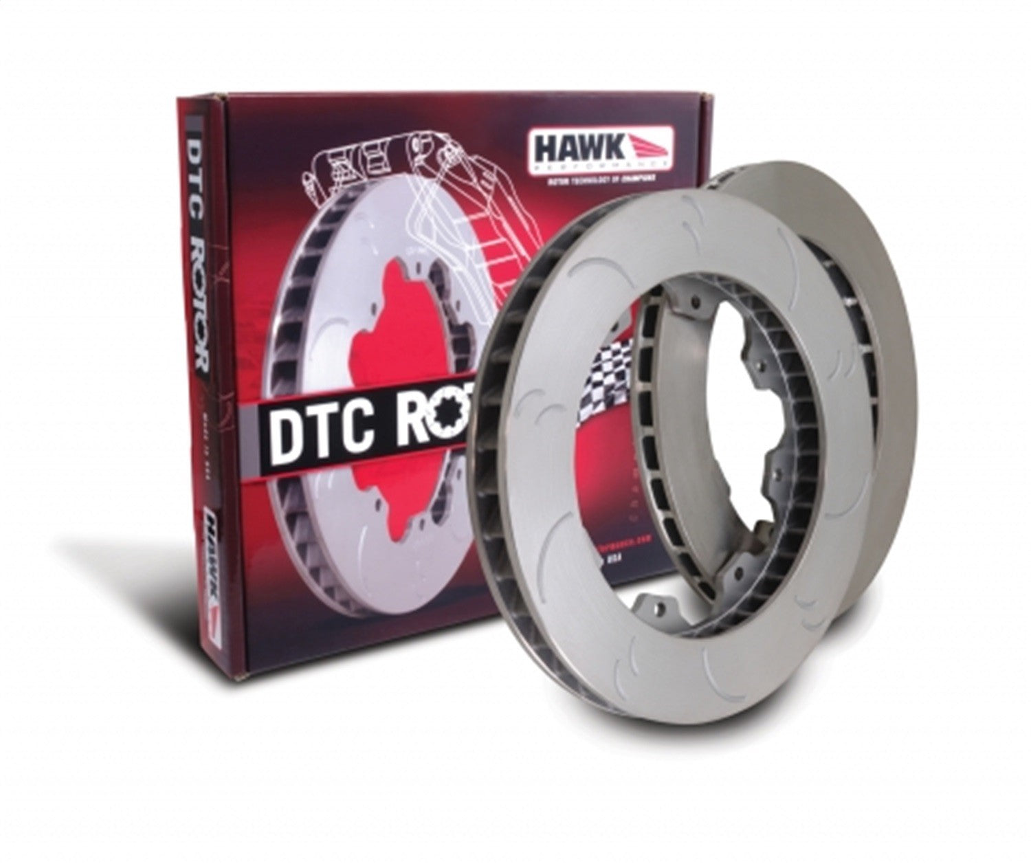 Hawk Floating Rotors: .810 in. Thickness, 12.88 in dia. Right directional 1