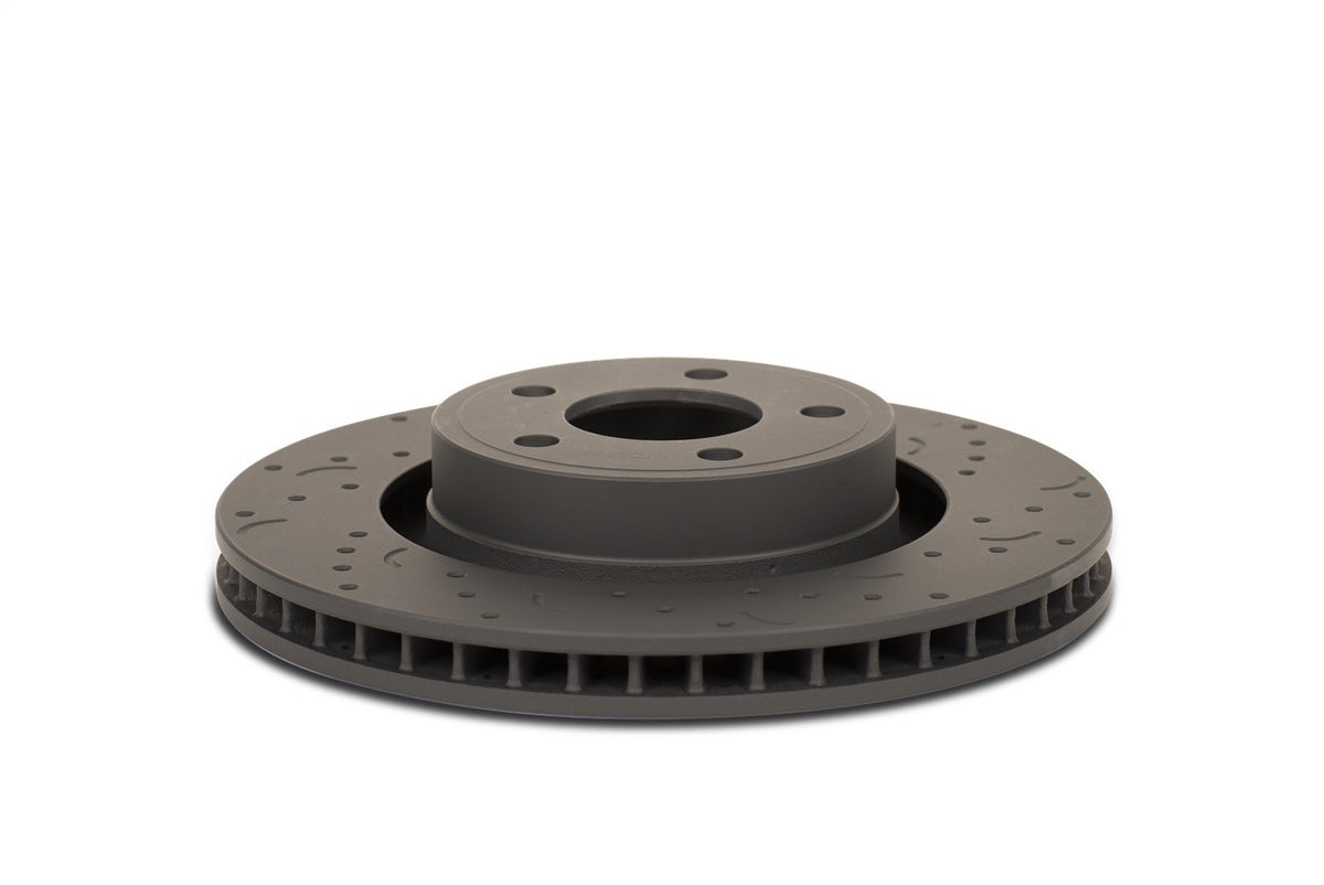 Hawk Talon 2004 Cadillac CTS V Brembo Caliper Drilled and Slotted Rear Brake Rotor Set HTC4076 *Discontinued