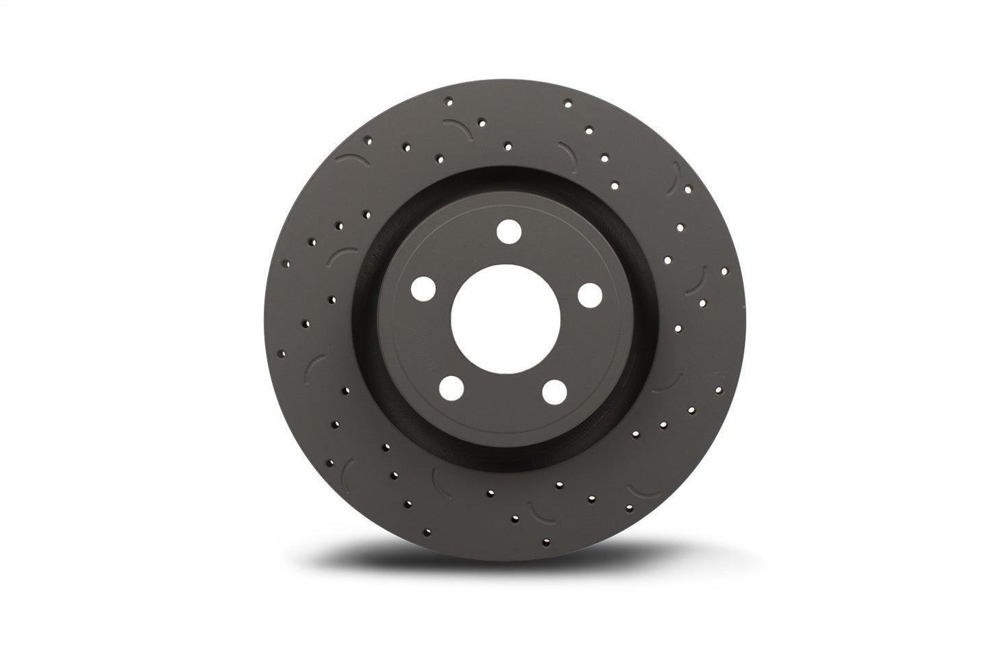 Hawk Talon Cross-Drilled And Slotted Brake Rotors,12.44 in. Dia. X 2.01 in.