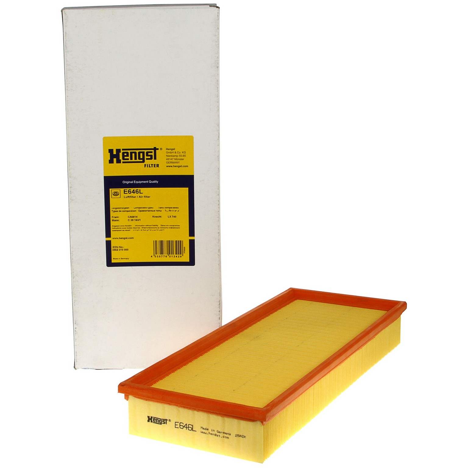 Hengst Air Filter E646L