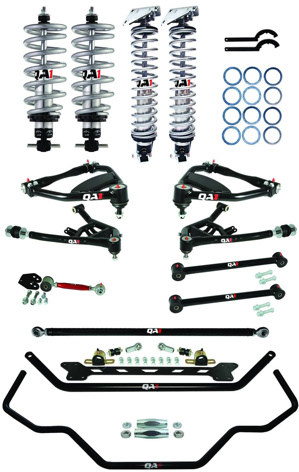 QA1 69-70 GM B-Body Level 2 Handling Kit 2.0 w/ Shocks HK02-GMB3