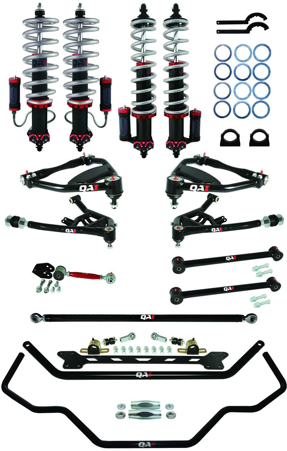QA1 69-70 GM B-Body Level 3 Handling Kit 2.0 w/ Shocks HK03-GMB3