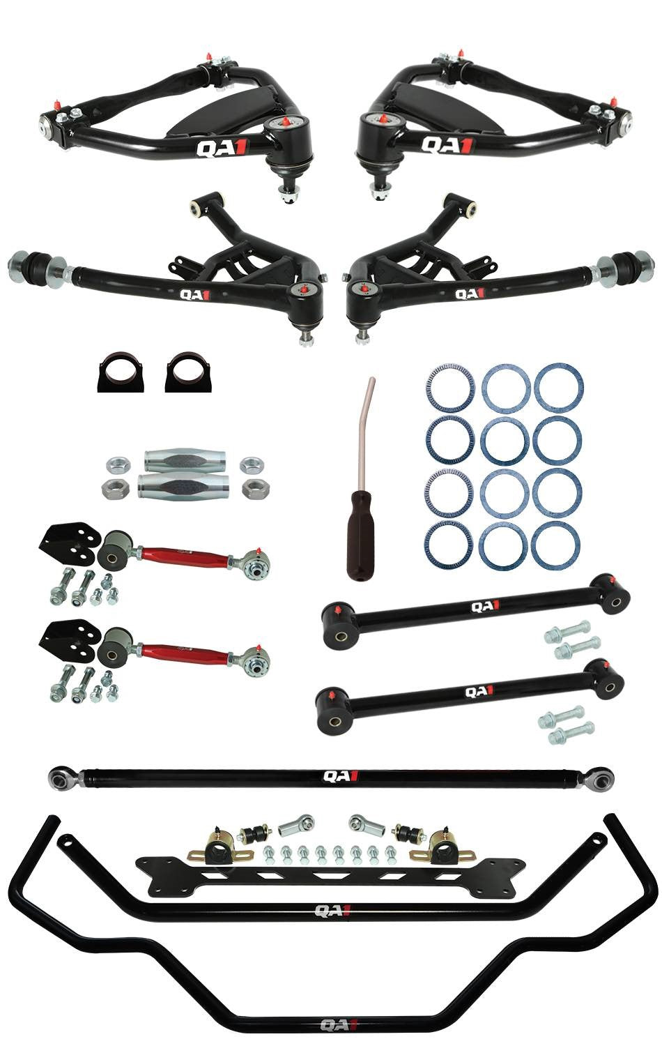QA1 65-68 GM B-Body Level 3 Handling Kit 2.0 w/o Shocks HK13-GMB2