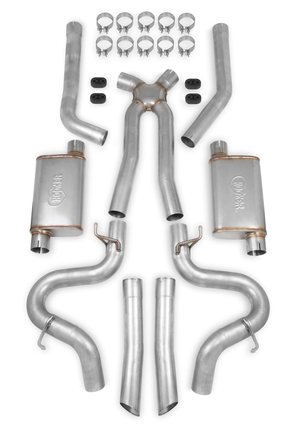 HOOKER GM G-Body SS Exhaust System 2.5in 78-87 Exhaust Exhaust Pipes, Systems and Components main image
