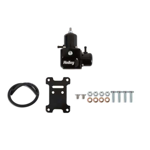 Holley Fuel Regulator/Damper Kit Billet AL 40-100 PSI Fuel Pumps, Regulators and Components Fuel Pressure Regulators main image