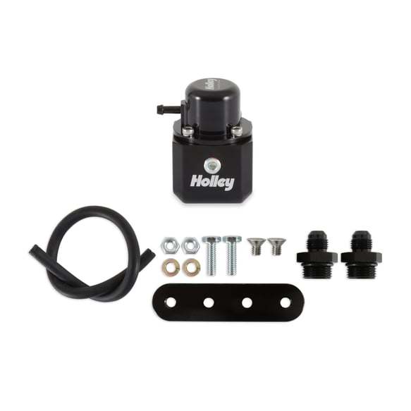 Holley Fuel Pulse Damper Inline 6an ORB 40-100PSI Fuel Pumps, Regulators and Components Fuel Pressure Regulators main image