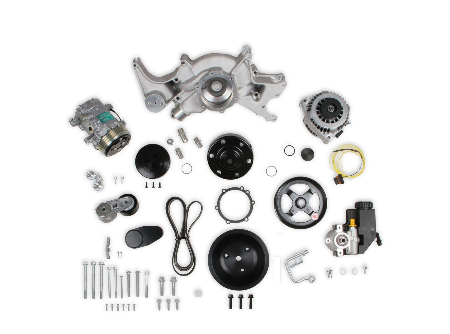 HOLLEY MID-MT ACC Drive System BBC Natural Engines and Components Belts and Pulleys main image