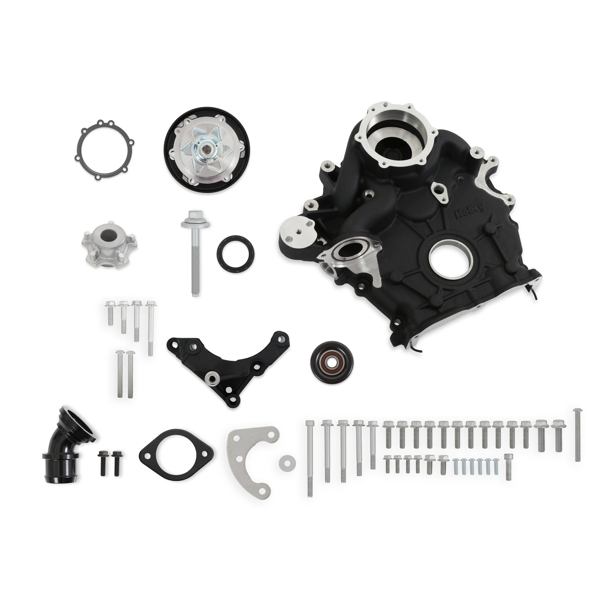 Holley Base Accessory Drive Kit Ford 7.3L Godzilla Belts and Pulleys Pulley Kits main image