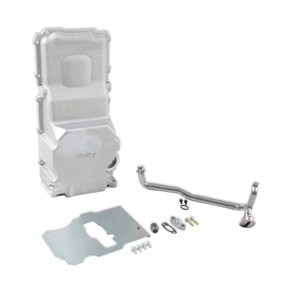 Holley 5.6qt Cast Alm Oil Pan Kit GM LS Engine Swap Engine Covers, Pans and Dress-Up Components Engine Oil Pans main image