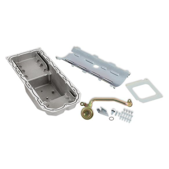 Holley 6qt Cast Alm Oil Pan Kit 6.2L Gen III Hemi Swap Engine Covers, Pans and Dress-Up Components Engine Oil Pans main image