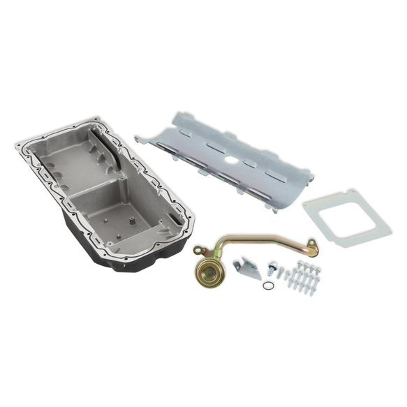 Holley 6qt Cast Alm Oil Pan Kit 6.2L Gen III Hemi Swap Engine Covers, Pans and Dress-Up Components Engine Oil Pans main image