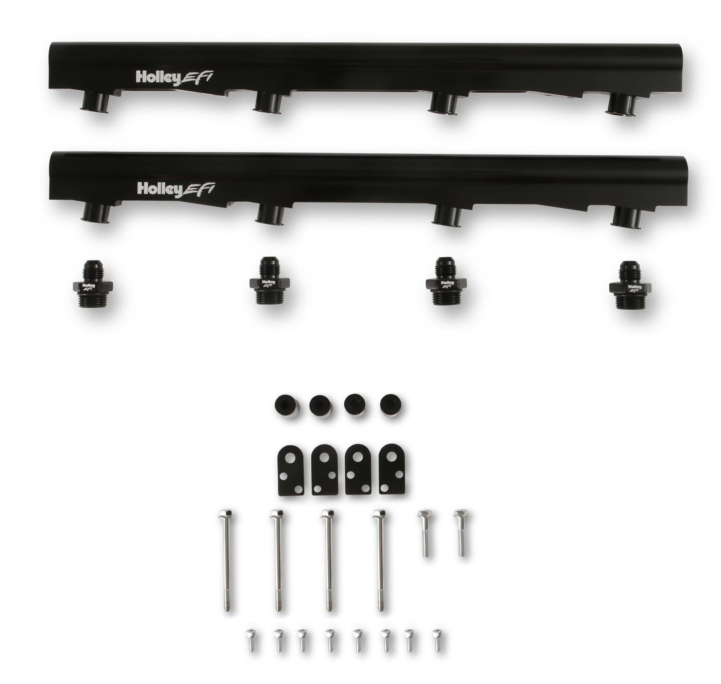 HOLLEY Billet Fuel Rails - Ford 7.3L Godzilla Air and Fuel Fuel Injection Systems and Components - Electronic main image