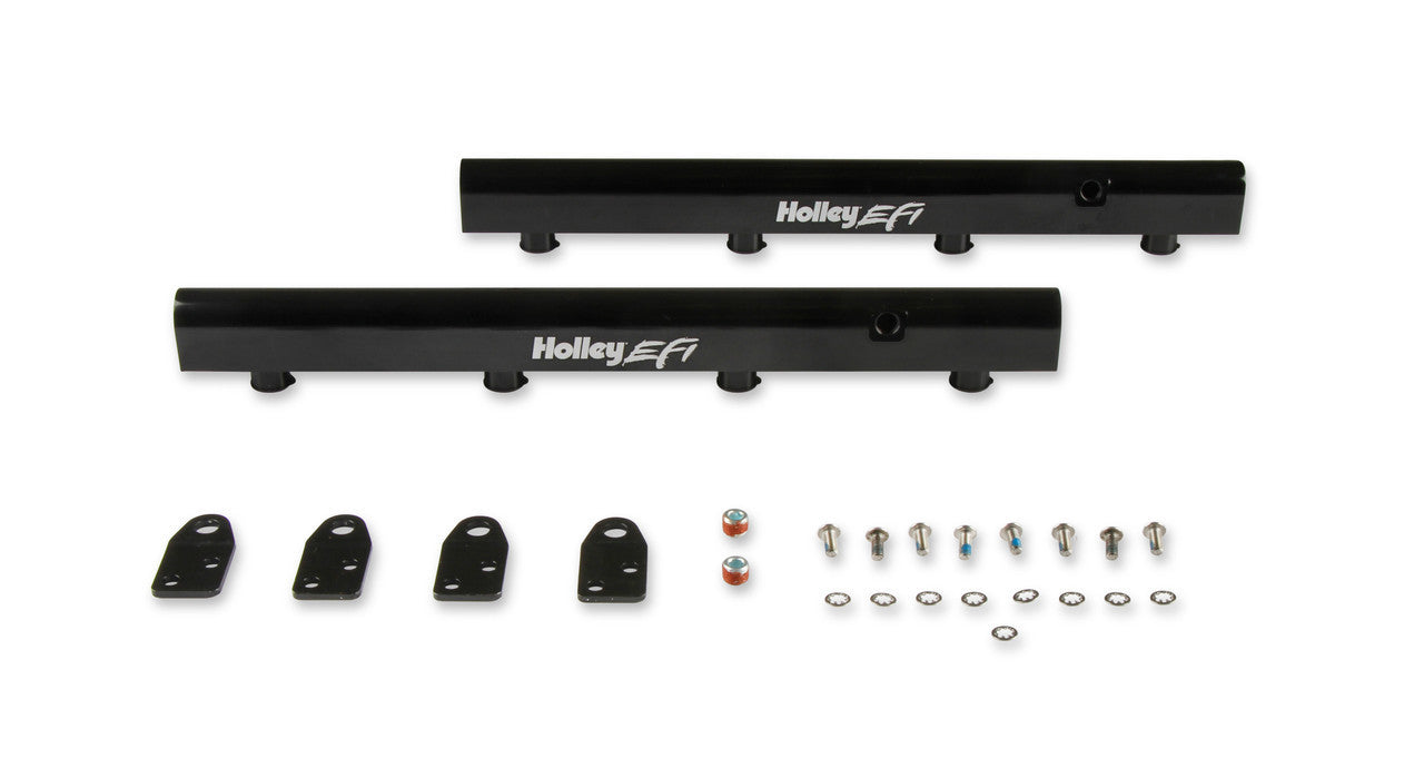 HOLLEY Billet Fuel Rails Ford 5.0L Coyote Air and Fuel Fuel Injection Systems and Components - Electronic main image