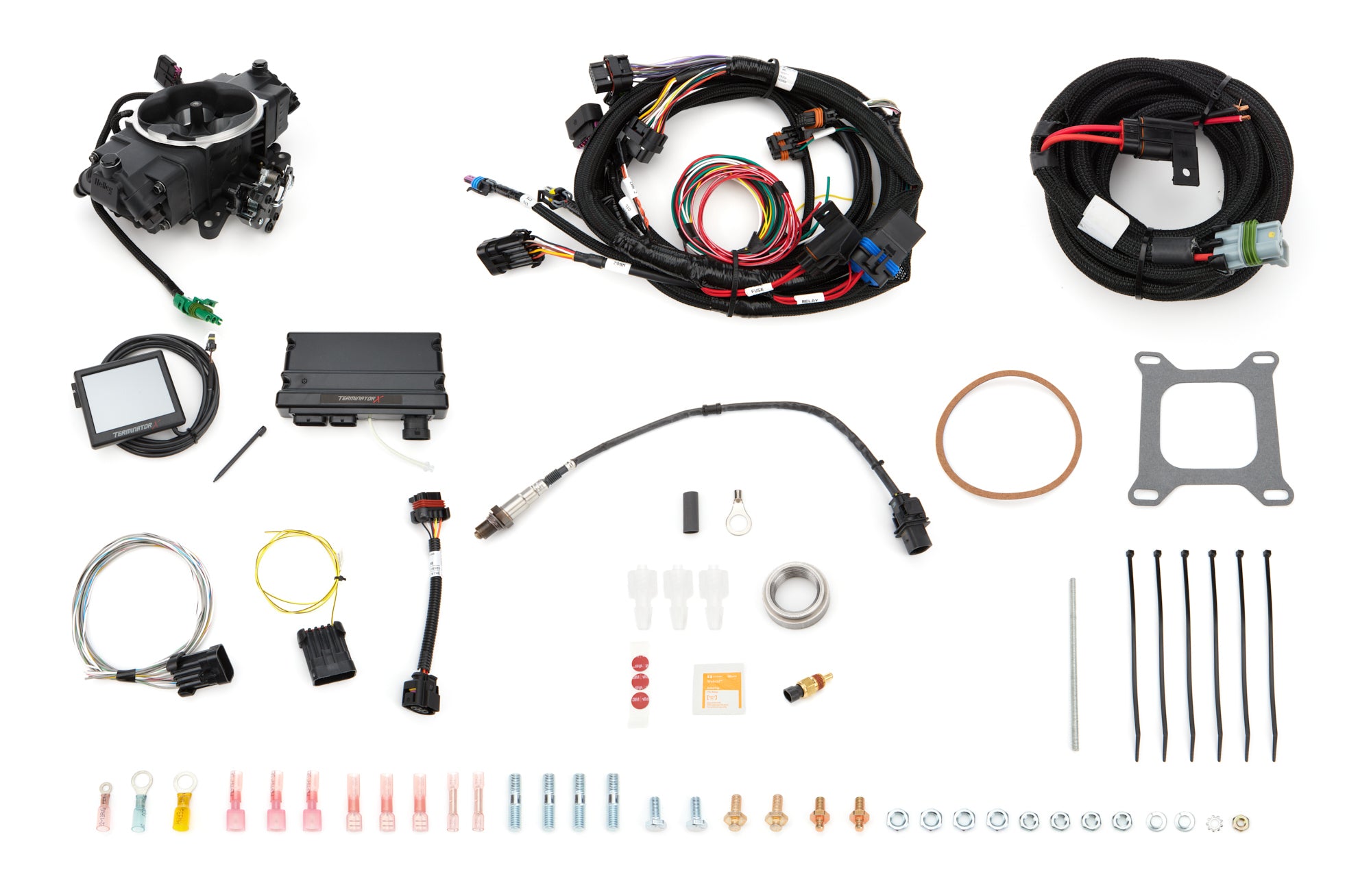 Holley Terminator X Stealth EFI Kit 4150  Black Fuel Injection Systems and Components - Electronic Electronic Fuel Injection Systems main image