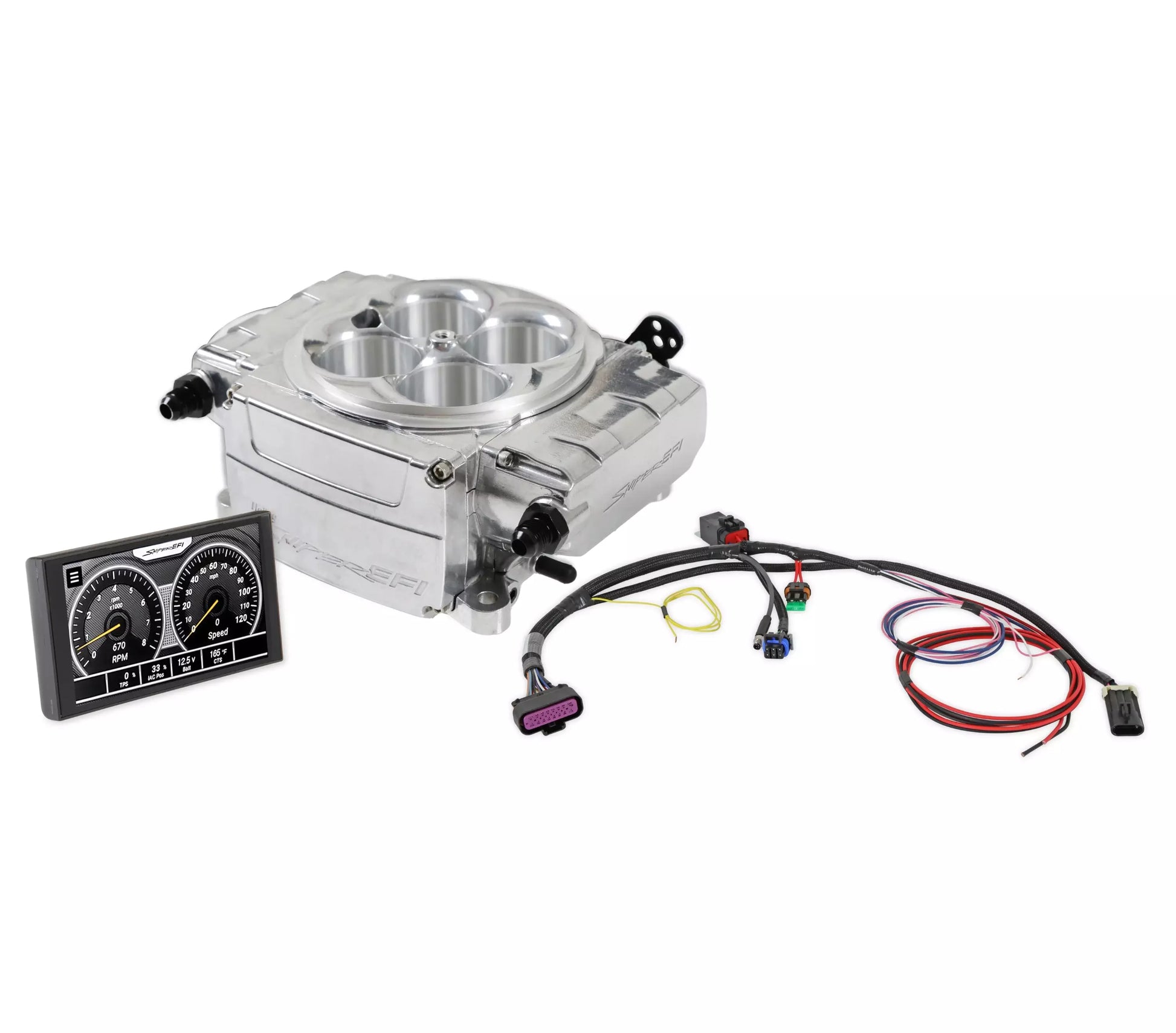 HOLLEY Sniper-2 EFI Base Kit wo/PDM Air and Fuel Fuel Injection Systems and Components - Electronic main image
