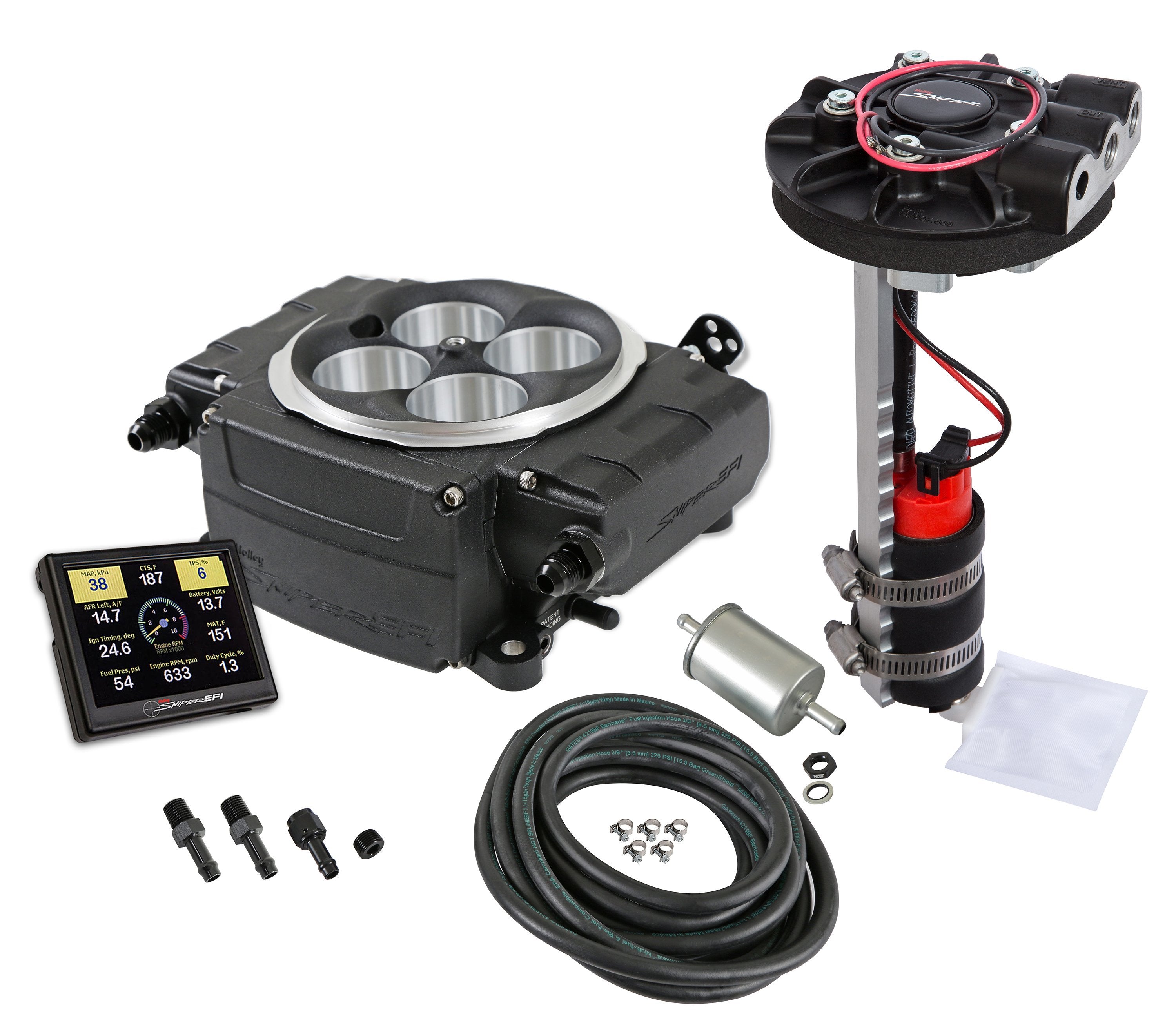 Holley Sniper 2 EFI Master Kit Return Retrofit Fuel Injection Systems and Components - Electronic Electronic Fuel Injection Systems main image