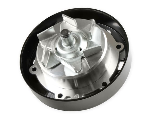 Holley GM LS Water Pump - Mid Mount  Acc. Drive Water Pumps Water Pump Components main image