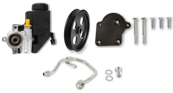 Holley Gen III Hemi P/S Pump Adapter Kit - Non-VVT Power Steering and Components Power Steering Pumps main image