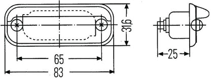 Hella Lamp K Sf 2Ka 001378041