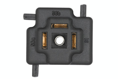 Hella Light Sockets; Con H4 Sckt W/Snap Lock 1 (Special Order)