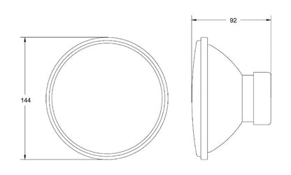 Hella Headlight Assembly