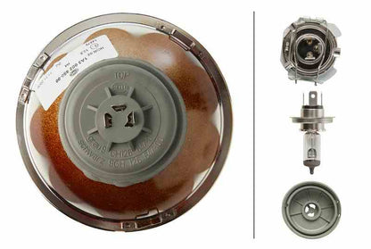 Hella  Vision Plus 5-3/4in Round Conversion Headlamp High/Low Beam
