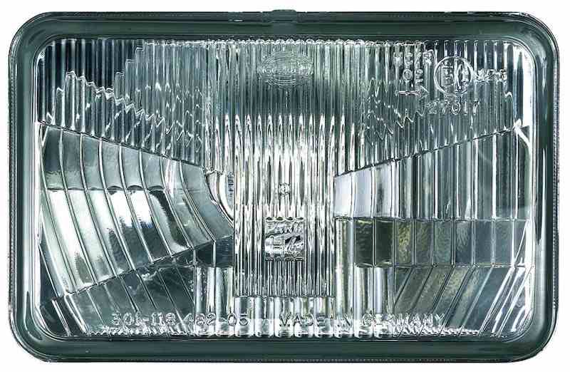Hella H4 Single High / Low Beam Halogen Conversion Headlamp Assembly