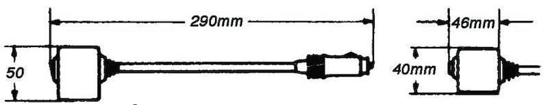 Hella Reading Lamp Black Mg12 2Ab 004532021