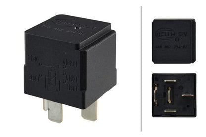 Hella Micro Plug Relay 007794021
