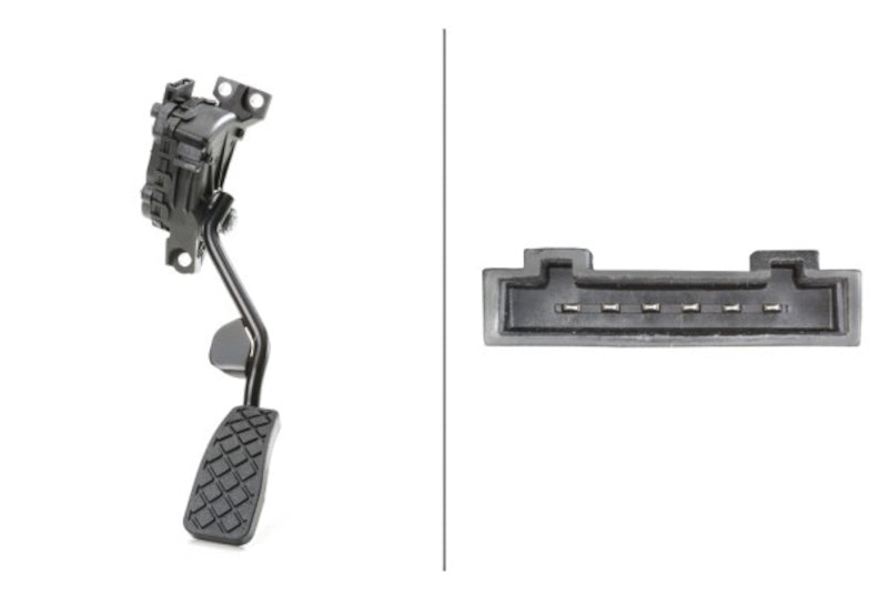 Hella Accelerator Pedal Sensor 008026701