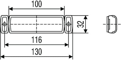 Hella Lamp SMLR MD24 2PS 008645001