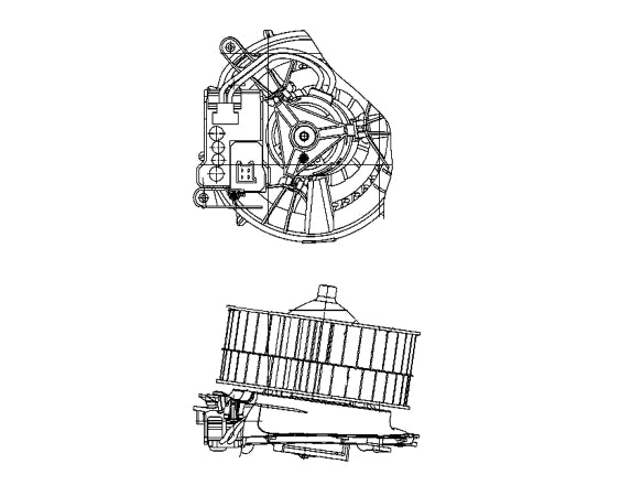 Behr HVAC Blower Motor
