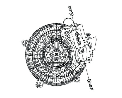 Behr HVAC Blower Motor