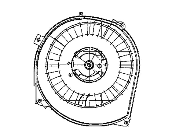 Behr HVAC Blower Motor