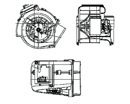 Behr HVAC Blower Motor