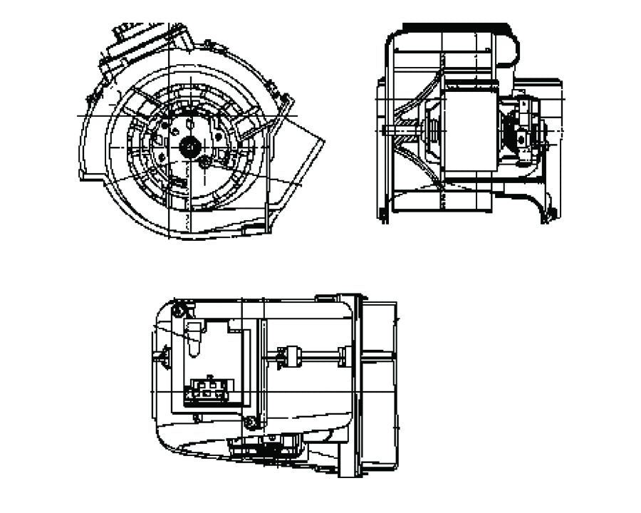 Behr HVAC Blower Motor