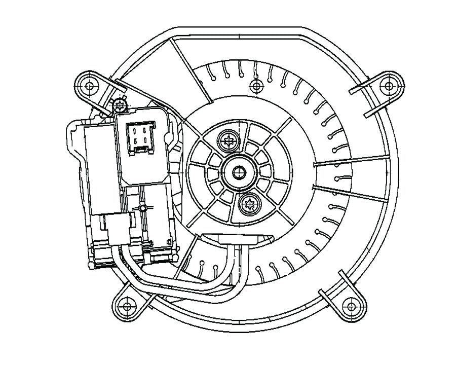 Behr HVAC Blower Motor