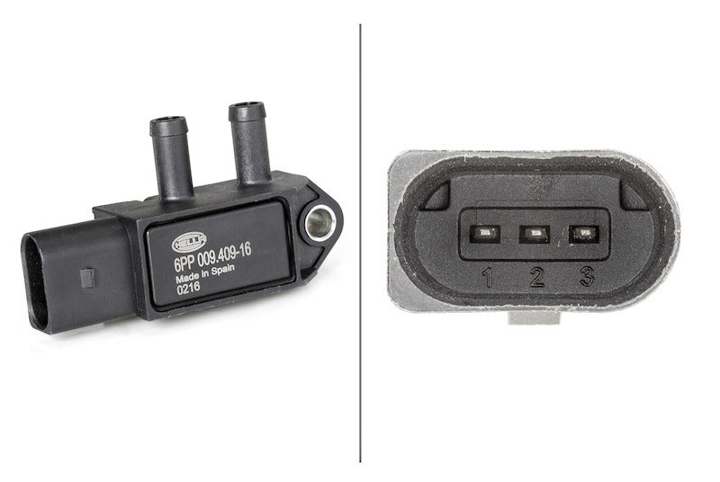 Hella Exhaust Gas Differential Pressure Sensor 009409161