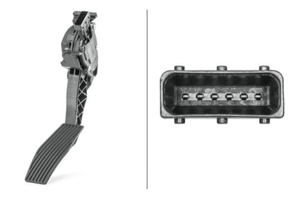 Hella Accelerator Pedal Sensor 009765741