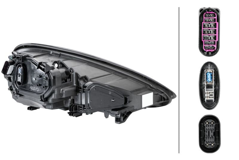 Hella Headlight Assembly 011099531