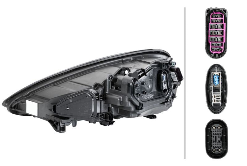 Hella 10-16 Panamera Headlamp Rh 011099541