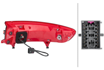Hella Tail Light Assembly 011499131