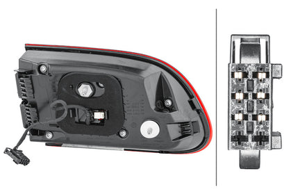 Hella Tail Light Assembly 011500181