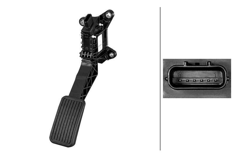 Hella Accelerator Pedal Sensor 011673431 image 3