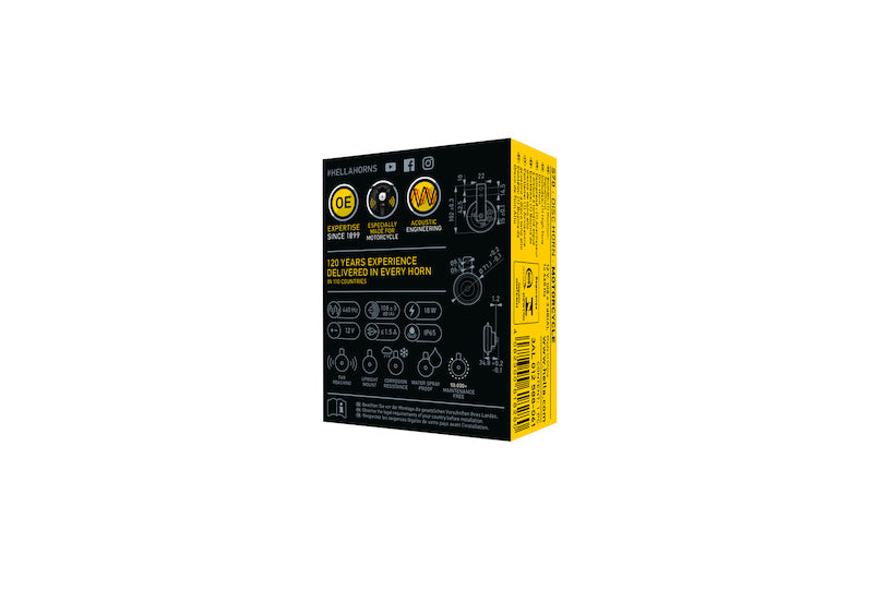 Hella Horn Bl Blk Disc