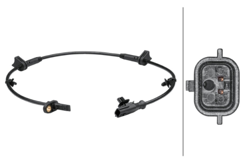 Hella ABS Wheel Speed Sensor 012679111